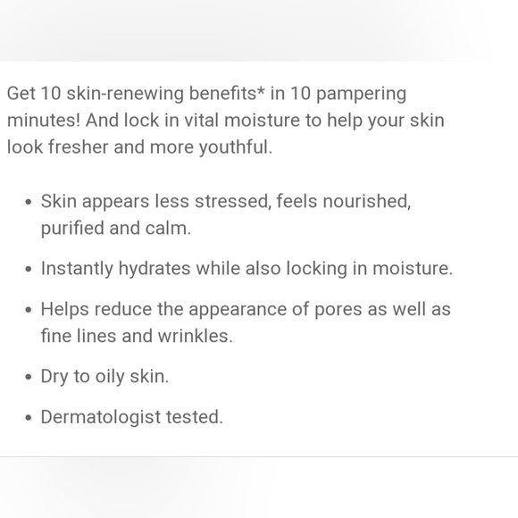 MK Moisture Renewing Gel Mask - Picture 2 of 2